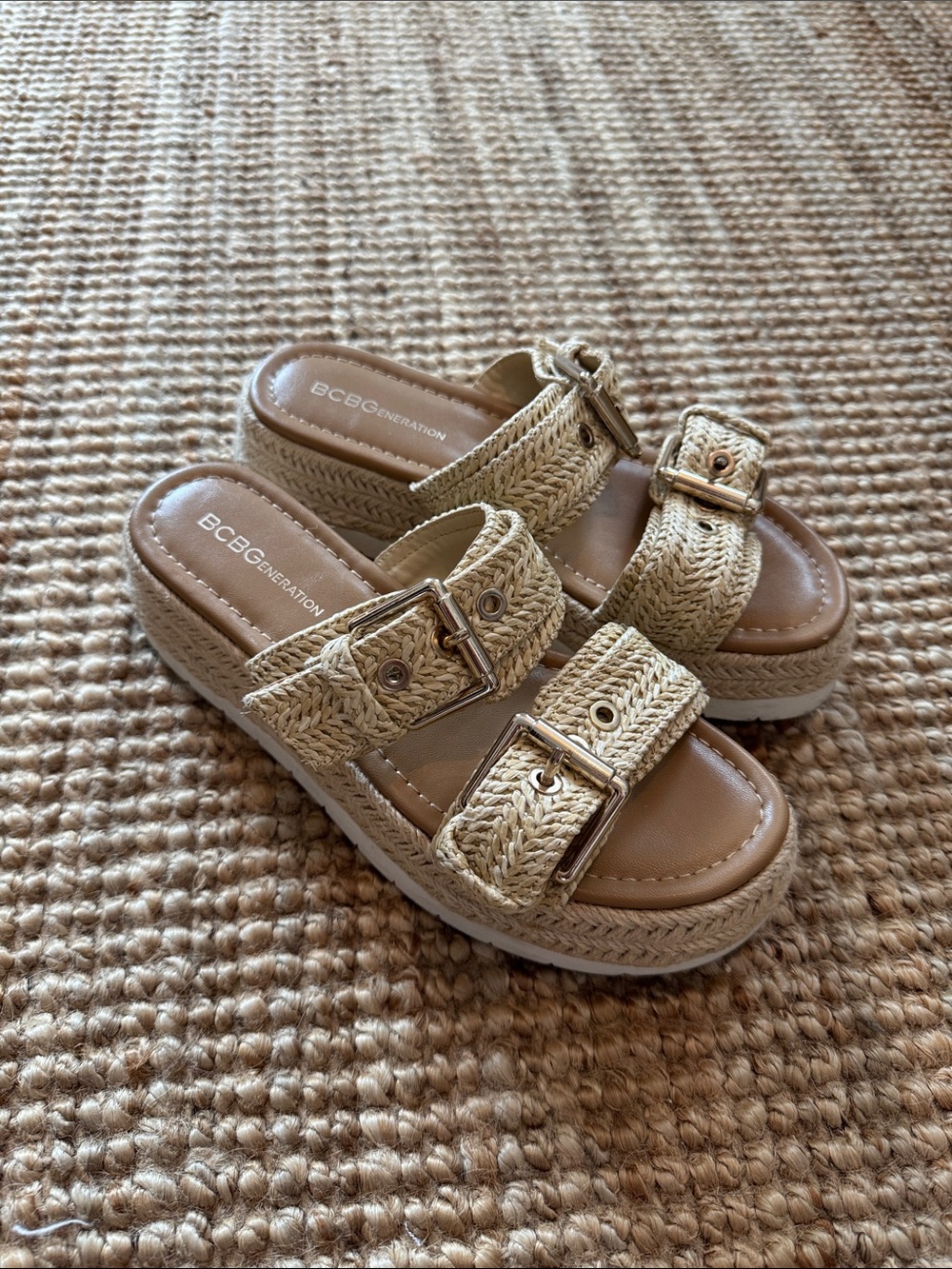 BCBGeneration Platform Sandals